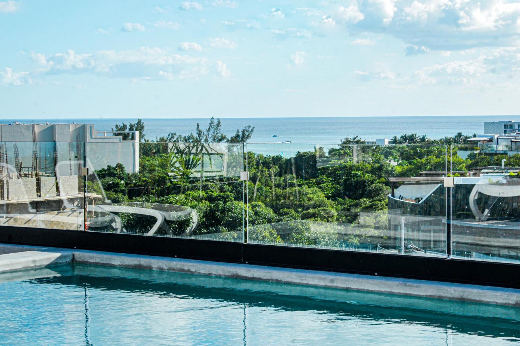 Big, Modern And Beautiful Beach Apartament 1Br Ocean View Playa del Carmen Exterior foto