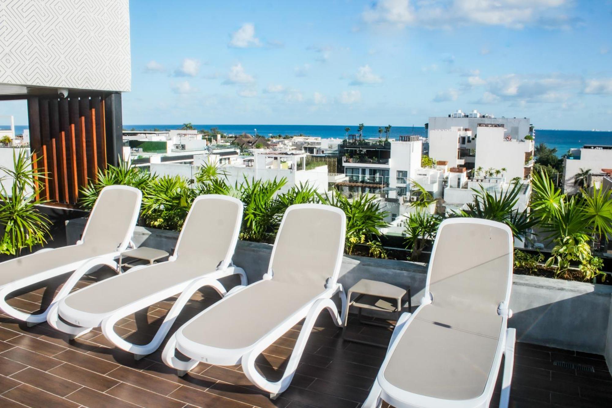 Big, Modern And Beautiful Beach Apartament 1Br Ocean View Playa del Carmen Exterior foto