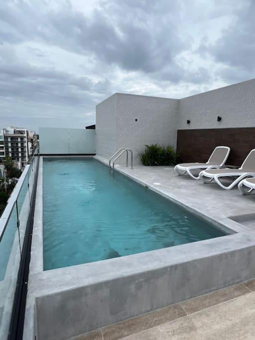 Big, Modern And Beautiful Beach Apartament 1Br Ocean View Playa del Carmen Exterior foto